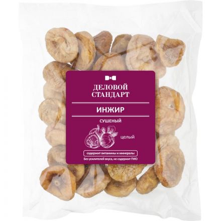 Инжир Деловой Стандарт сушеный, 500г Инжир Деловой Стандарт сушеный, 500г