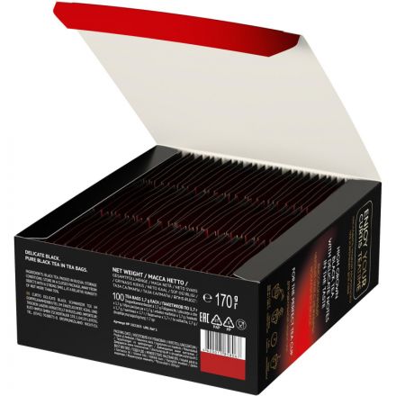 Чай Curtis черный Delicate Black,мелкий лист, 100шт/уп Чай Curtis черный Delicate Black,мелкий лист, 100шт/уп