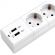 Сетевой фильтр Buro BU-SP1.8_USB_2A-W 1.8м (6 розеток) белый (коробка)