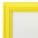 Рамка 21х30 см небьющаяся, багет 17,5 мм, пластик, BRAUBERG "Colorful", желтая, 391246