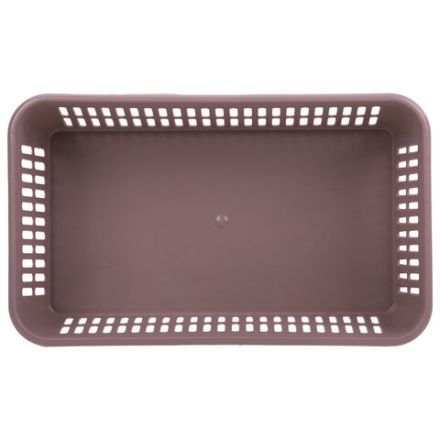 Корзинка 2 литра универсальная, 7,2х25х15 см, для хранения, пластик, ассорти, 331, 433310065 Корзинка 2 литра универсальная, 7,2х25х15 см, для хранения, пластик, ассорти, 331, 433310065