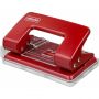 Дырокол Attache 6304 до 12 листов красный с линейкой