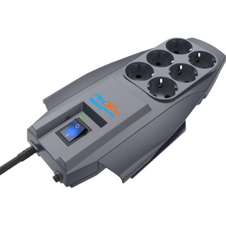 Сетевой фильтр PILOT X-PRO (6р/5м/10А/темн.серый) Сетевой фильтр PILOT X-PRO (6р/5м/10А/темн.серый)