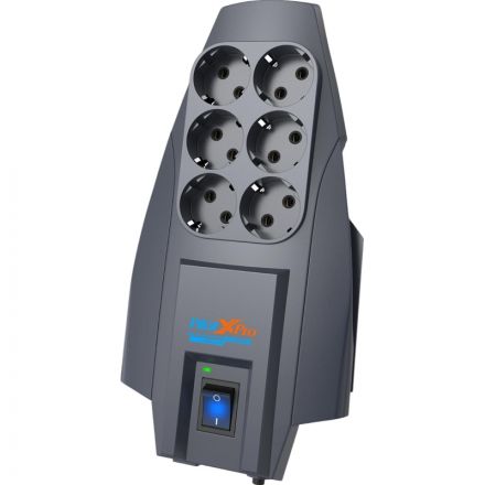 Сетевой фильтр PILOT X-PRO (6р/5м/10А/темн.серый) Сетевой фильтр PILOT X-PRO (6р/5м/10А/темн.серый)