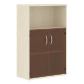 Шкаф со стеклянными дверьми СТ-2.2 Клен* 770х365х1200 IMAGO Шкаф со стеклянными дверьми СТ-2.2 Клен* 770х365х1200 IMAGO