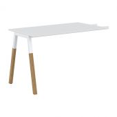 Брифинг-приставка FB 1167 Белый премиум/Белый-Бук 1180х670х733 FORTA Брифинг-приставка FB 1167 Белый премиум/Белый-Бук 1180х670х733 FORTA