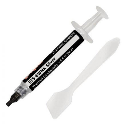 Термопаста ExeGate ETS-6WMK Silver 2г, шприц с лопаткой (EX282346RUS)