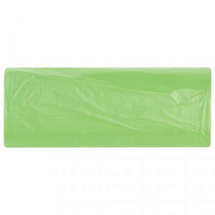 Мешки для мусора биоразлагаемые 30 л, зеленые, в рулоне 20 шт. прочные, ПНД 11 мкм, 50х60 см, LAIMA, 601400