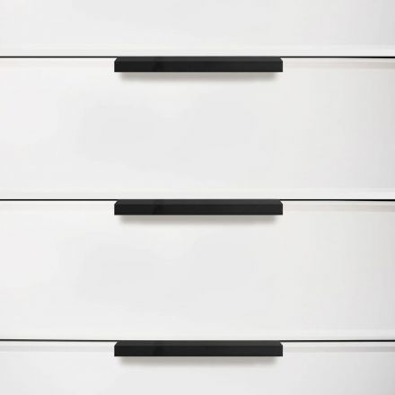 Ручка УЗК_профиль меб.StahlBuro A306-96(16673) BL матовый черный 2шт/уп