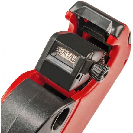 Этикет-пистолет Jolly JP8 однострочный (волнистая лента, 8 символов, 22x12 мм)