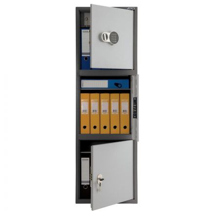 Шкаф бухгалтерский Aiko SL-150T-EL/3 (460х340х1490 мм) Шкаф бухгалтерский Aiko SL-150T-EL/3 (460х340х1490 мм)