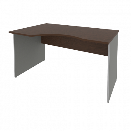 Riva Стол криволинейный левый А.СА-2 (L) Венге металлик 1400*900*750