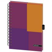 Бизнес-тетрадь Regular А5,120л,148х205,3 разд, клетка Оранж, 0001-03 Бизнес-тетрадь Regular А5,120л,148х205,3 разд, клетка Оранж, 0001-03