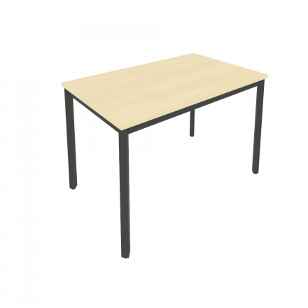Slim Стол письменный на металлокаркасе С.СП-4 Клён/Антрацит металл 1180*720*750 Slim Стол письменный на металлокаркасе С.СП-4 Клён/Антрацит металл 1180*720*750