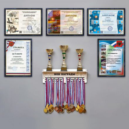 Рамка 21х30 см, пластик, багет 15 мм, BRAUBERG "HIT", синий мрамор с позолотой, стекло, 390705