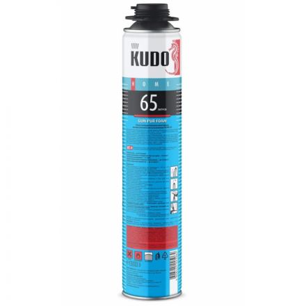 Пена монтажная проф Kudo Home 65, всесезонная, 1000 мл 46424