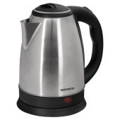 Чайник KT-118, 1,8 л, 1500 Вт, закрытый нагревательный элемент, нержавеющая сталь, серебристый, 452926 Чайник KT-118, 1,8 л, 1500 Вт, закрытый нагревательный элемент, нержавеющая сталь, серебристый, 452926