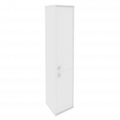 Style Шкаф высокий узкий правый Л.СУ-1.3 (R) Белый 412*410*1980