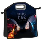 Папка-сумка ЮНЛАНДИЯ, 1 отделение, фетровые ручки, 34х30х11 см, "Night race", 270999 Папка-сумка ЮНЛАНДИЯ, 1 отделение, фетровые ручки, 34х30х11 см, "Night race", 270999