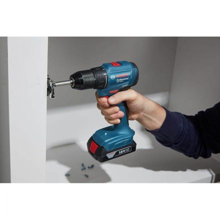 Дрель-шуруповерт аккумуляторная Bosch GSR 185-LI 06019K3000