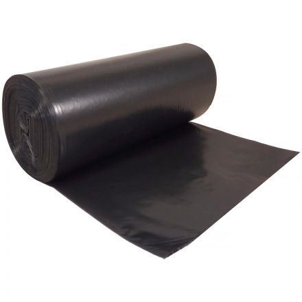 Мешки для мусора ПСД 160л 40мкм 10шт/рул черный 80x102см Luscan