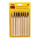 Резцы по дереву, набор 8 шт., блистер, Невская Палитра, DK11513