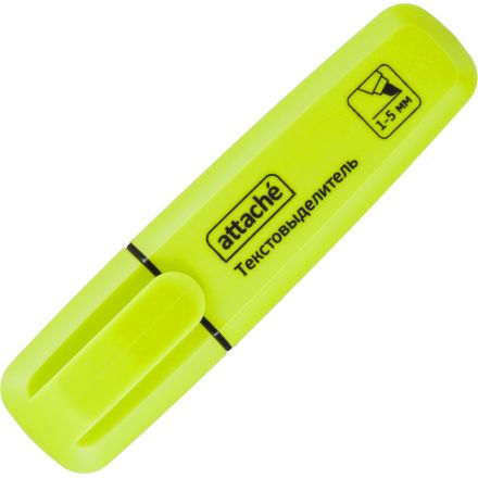 Маркер текстовыделитель Attache Palette 1-5мм желтый HL6010 Маркер текстовыделитель Attache Palette 1-5мм желтый HL6010