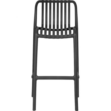 Стул барный LO_DOBRIN CHLOE BAR LMZL-PP777_P-GR-04 темно-серый