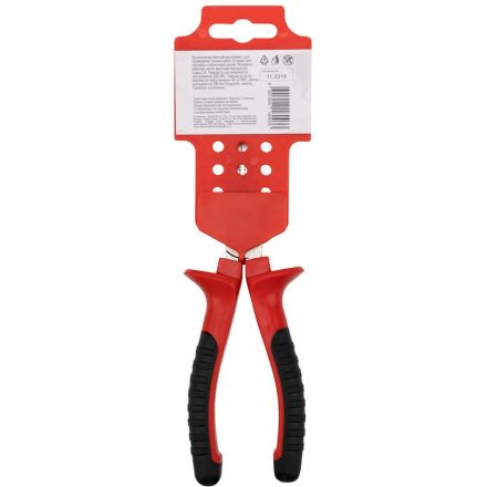 Тонкогубцы изогнутые 200мм никел., двухкомпонентные рукоятки REXANT 12-4621