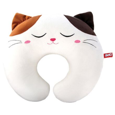 Мягкая подушка-игрушка ДЛЯ ШЕИ, ассорти, 30 см, FANCY Мягкая подушка-игрушка ДЛЯ ШЕИ, ассорти, 30 см, FANCY