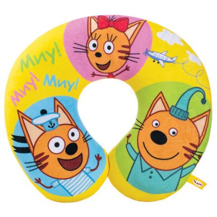 Мягкая подушка-игрушка ДЛЯ ШЕИ, ассорти, 30 см, FANCY Мягкая подушка-игрушка ДЛЯ ШЕИ, ассорти, 30 см, FANCY