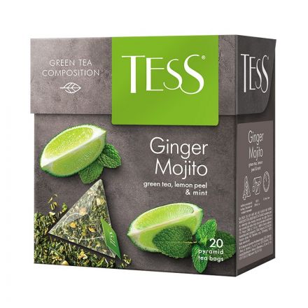 Чай Tess Ginger Mojito 20 пакетиков