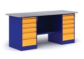 Верстак ВП-6 двухтумбовый (860х1600х685 мм мм)