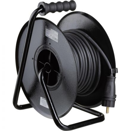 Удлинитель Topfort метал. КГ 2x2,5 кв.мм 20м 16А 4 гнезда б/з.,с/загл.,IP44