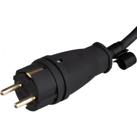 Удлинитель Topfort метал. КГ 2x2,5 кв.мм 20м 16А 4 гнезда б/з.,с/загл.,IP44