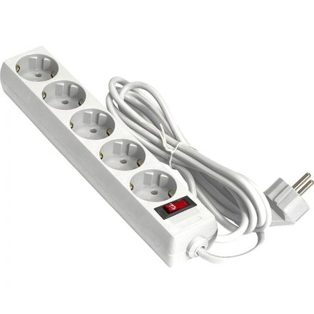 Сетевой фильтр ExeGate SP-5-10W 5р/10м, 10А/2,2кВт, белый(EX279182RUS) Сетевой фильтр ExeGate SP-5-10W 5р/10м, 10А/2,2кВт, белый(EX279182RUS)