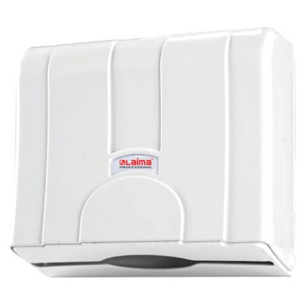 Диспенсер для полотенец LAIMA PROFESSIONAL LSA (Система H2), Z-сложения, белый, ABS, 607991, 3570-0