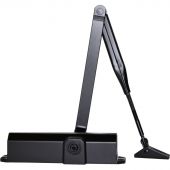 Доводчик Dormakaba TS Compakt с рыч.тягой, до 100 кг, чёрный (67010119)