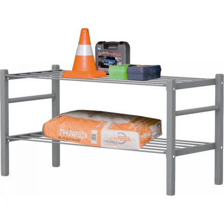 Стеллаж металлический N_П-46, для обуви, 720х300х370 Стеллаж металлический N_П-46, для обуви, 720х300х370