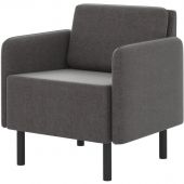 Кресло 0MX_ТF_М27 Select, ткань рогожка серый