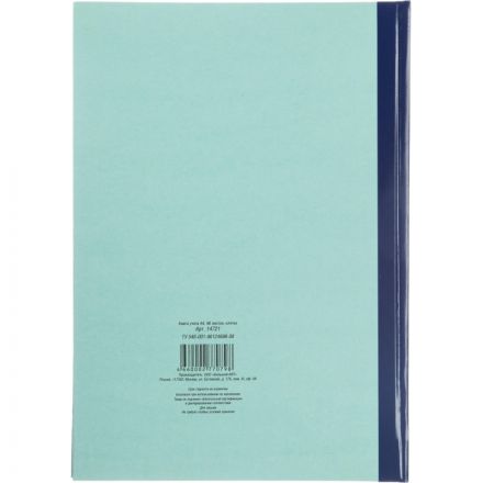 Книга учета амбарная газетная бумага А4 96 листов в клетку на сшивке (обложка - плотный картон) Книга учета амбарная газетная бумага А4 96 листов в клетку на сшивке (обложка - плотный картон)