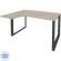Стол ONIX-О левый О на металлокаркасе O.MO-SA-3L аттик дуб/антрацит