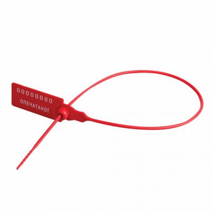 Пломбы пластиковые номерные УНИВЕРСАЛ, самофиксирующиеся, длина рабочей части 350 мм, КРАСНЫЕ, КОМПЛЕКТ 1000 шт., 600806 Пломбы пластиковые номерные УНИВЕРСАЛ, самофиксирующиеся, длина рабочей части 350 мм, КРАСНЫЕ, КОМПЛЕКТ 1000 шт., 600806