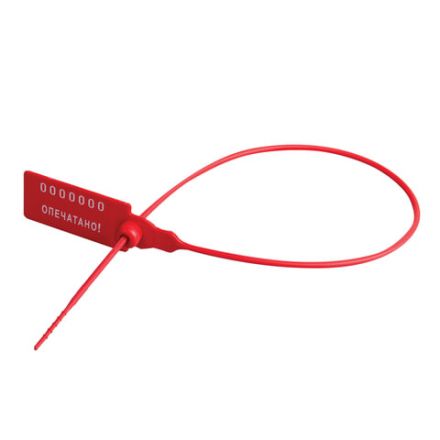 Пломбы пластиковые номерные УНИВЕРСАЛ, самофиксирующиеся, длина рабочей части 350 мм, КРАСНЫЕ, КОМПЛЕКТ 1000 шт., 600806 Пломбы пластиковые номерные УНИВЕРСАЛ, самофиксирующиеся, длина рабочей части 350 мм, КРАСНЫЕ, КОМПЛЕКТ 1000 шт., 600806