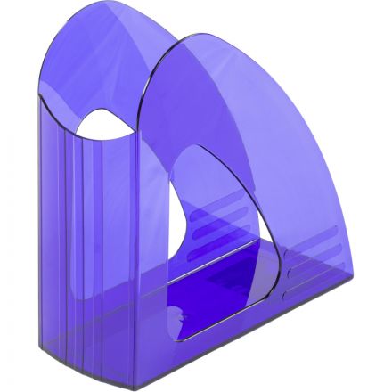 Вертикальный накопитель Attache пластиковый синий ширина 90 мм