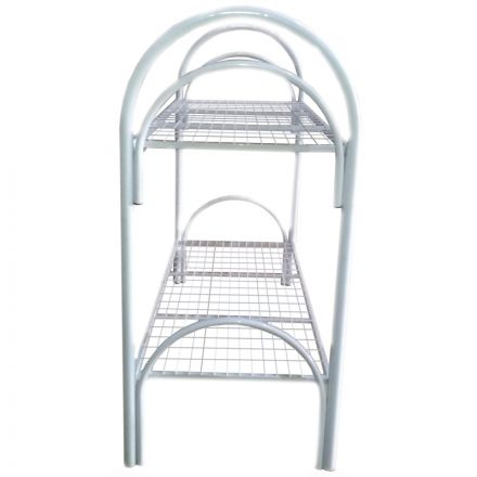 Кровать RusT_ двухъярусная КС2 200x83x170 сп. мест 190х80белый