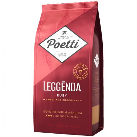 Кофе молотый Poetti "Leggenda Ruby", вакуумный пакет, 250г Кофе молотый Poetti "Leggenda Ruby", вакуумный пакет, 250г