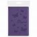 Обложка для паспорта STAFF, бархатный полиуретан, "Бабочки", фиолетовая, 237618 Обложка для паспорта STAFF, бархатный полиуретан, "Бабочки", фиолетовая, 237618