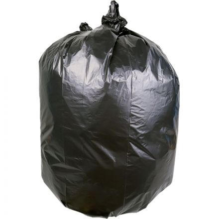 Мешки для мусора ПВД 240л, 35 мкм 10шт/рул.,черные 85х115см Элементари