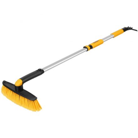 Щетка со скребком, телескоп, поворотная голова Denzel 75-112см 55326 Щетка со скребком, телескоп, поворотная голова Denzel 75-112см 55326